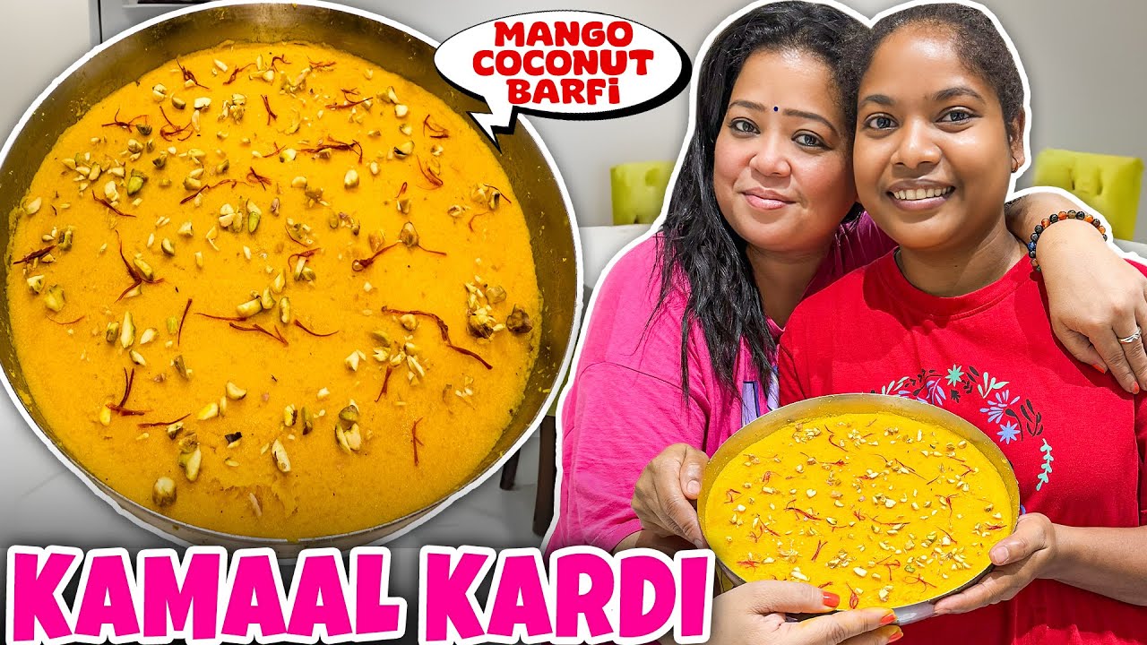 Manisha Ne Banayi Mango Coconut Barfi 😋 | Bharti Singh | Haarsh Limbachiyaa | Golla