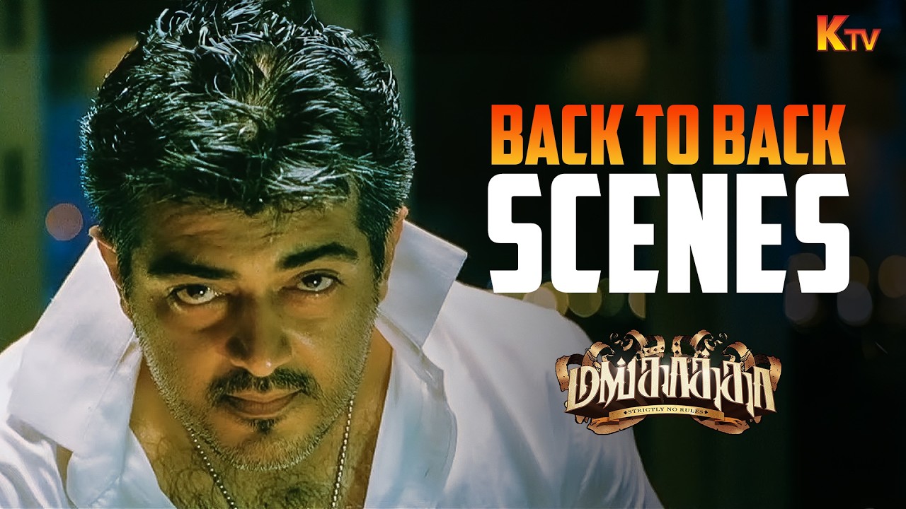 Mankatha Movie Back to Back Scenes🔥 | Ajith Kumar | Arjun | Trisha | KTV