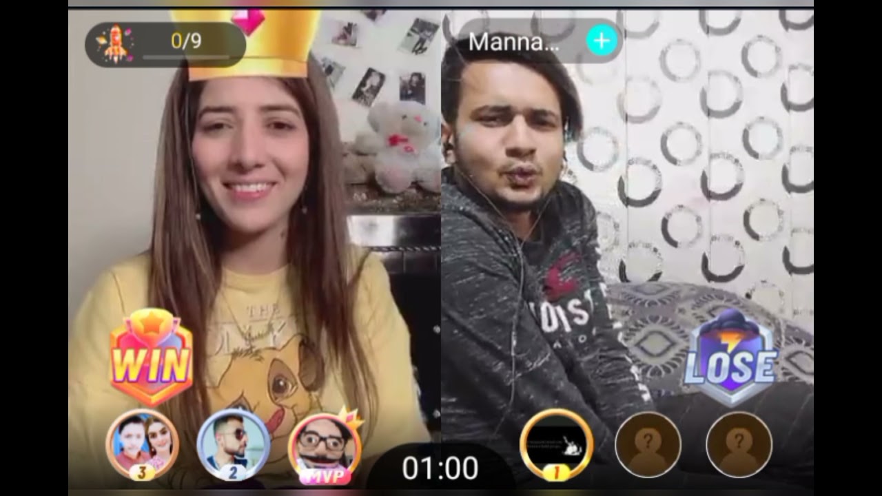 Manna Boy doing sexy and funny punishment pk with Rathor on Bigo