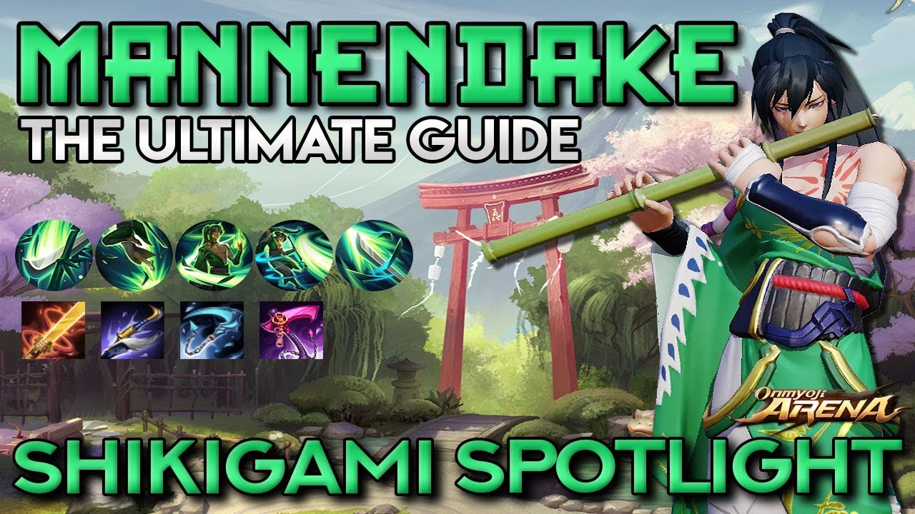 MANNENDAKE Shikigami Spotlight –  Skills Explanation, Combos, Build & Onmyodo | Onmyoji Arena