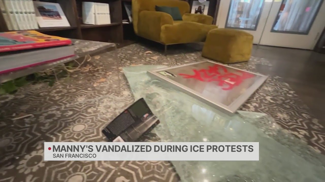 Manny's in SF Mission District vandalized during ICE protests