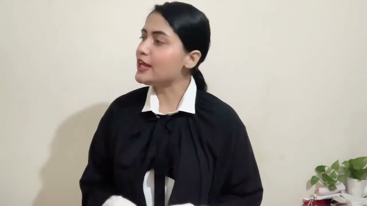Manvi Chugh as lawyer | Audition