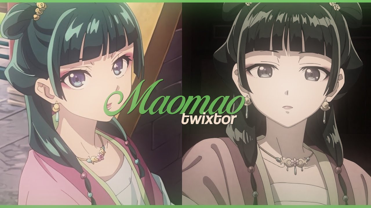 Maomao — Twixtor / Scenepack (Kusuriya no Hitorigoto First Season Episode 1-8)
