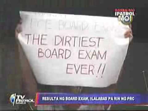 March 2009 ECE Board Exam Leakage -  TV Patrol 03.31.2009