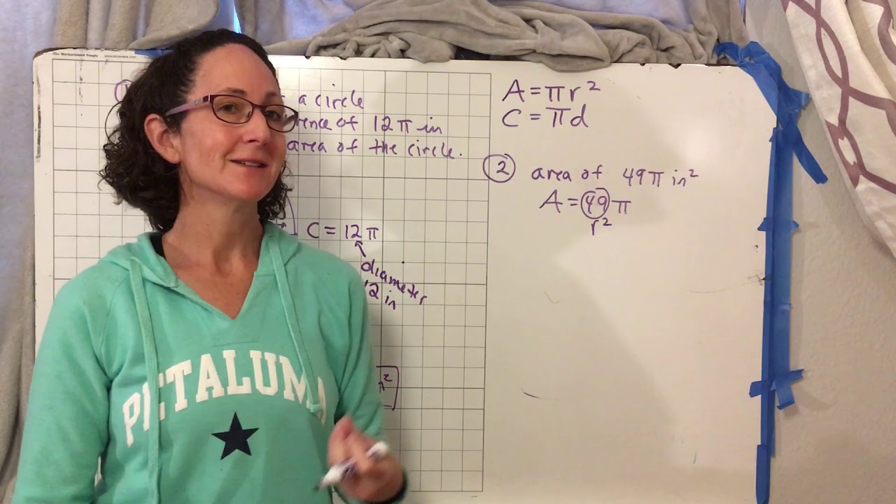 March 25 Area and circumference Geo A Norwood
