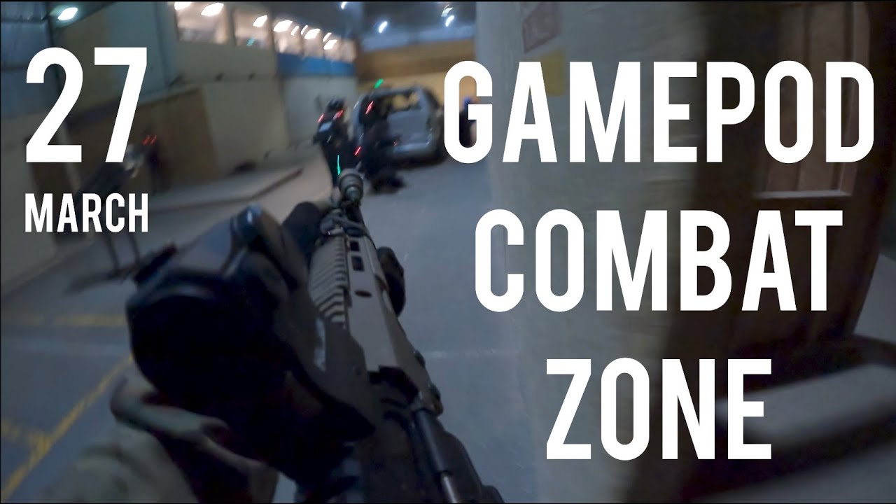 March 27th 2022 Gamepod Combat Zone Airsoft Gameplay