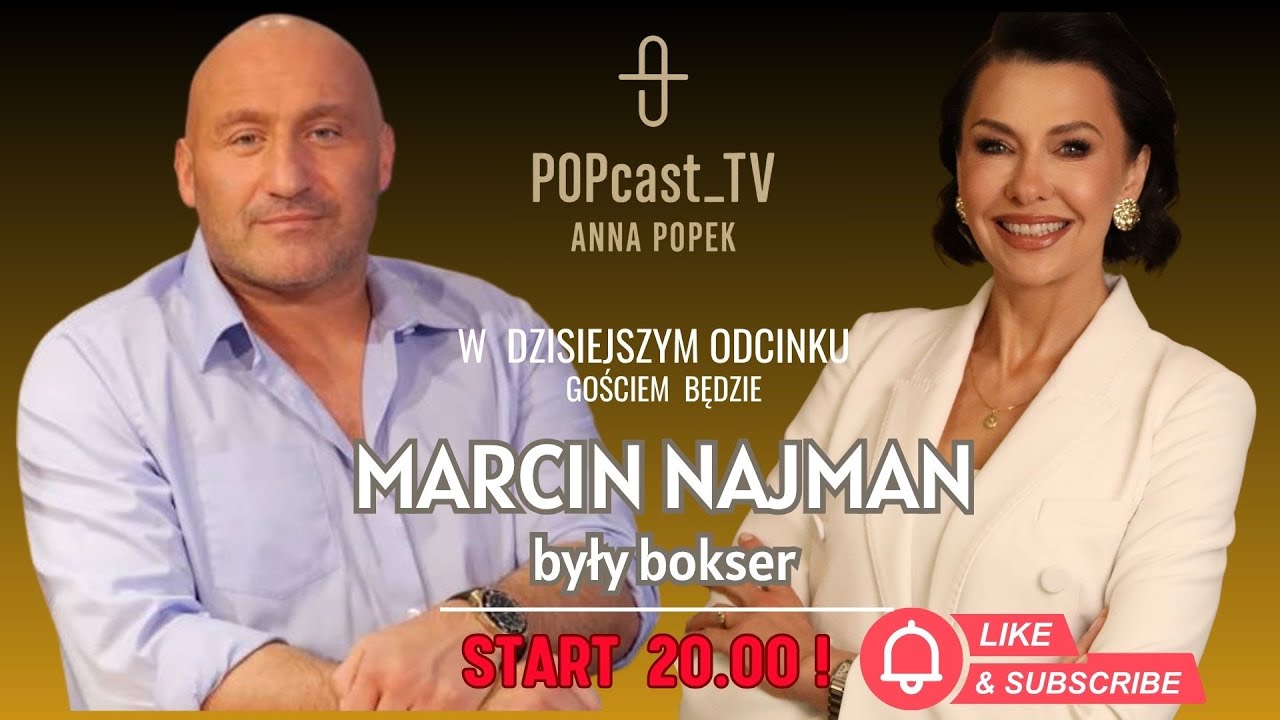 MARCIN NAJMAN, cesarz Freak- Fight'u i były bokser tylko na @AnnaPopekPopCast_TV Start 20.00
