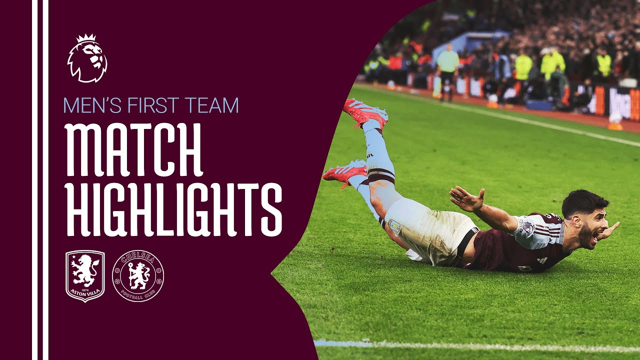 MARCO ASENSIO DOUBLE ⚽️⚽️ | ASTON VILLA 2-1 CHELSEA