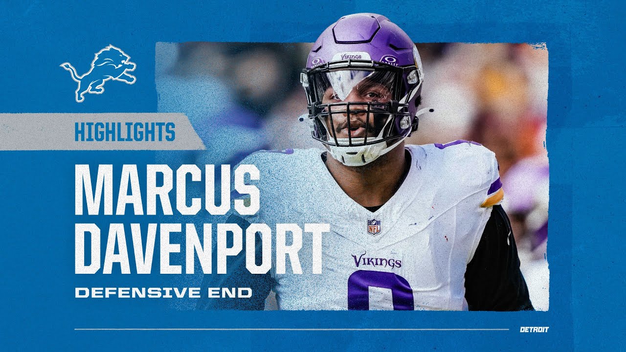 Marcus Davenport Highlights | Detroit Lions