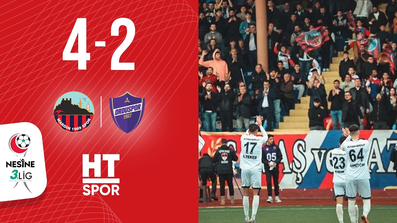 Mardin 1969 Spor 4 - 2 Orduspor 1967 (30. Hafta)