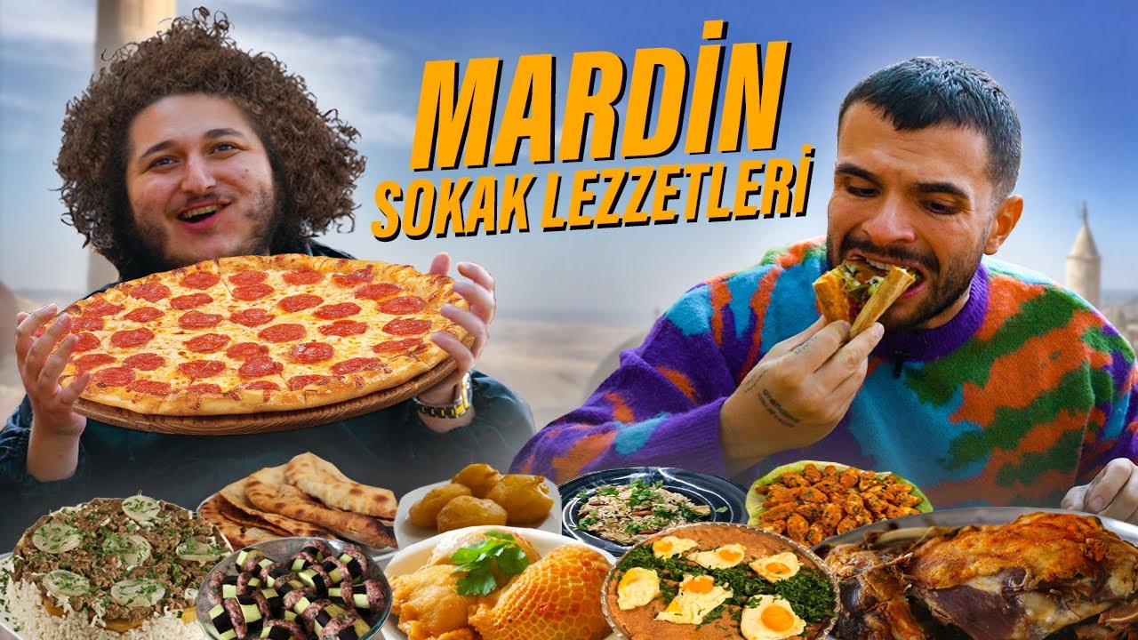 MARDİN SOKAK LEZZETLERİNİ DENEDİK ! w/@MesutCanTomay
