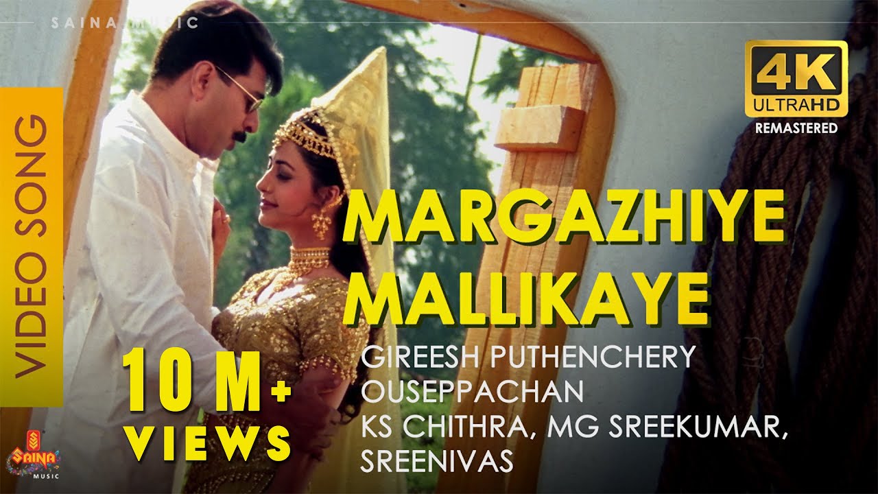 Margazhiye Mallikaye - Video Song | 4K Remastered | Mammootty | Sreenivasan | Priya Gill | Megham