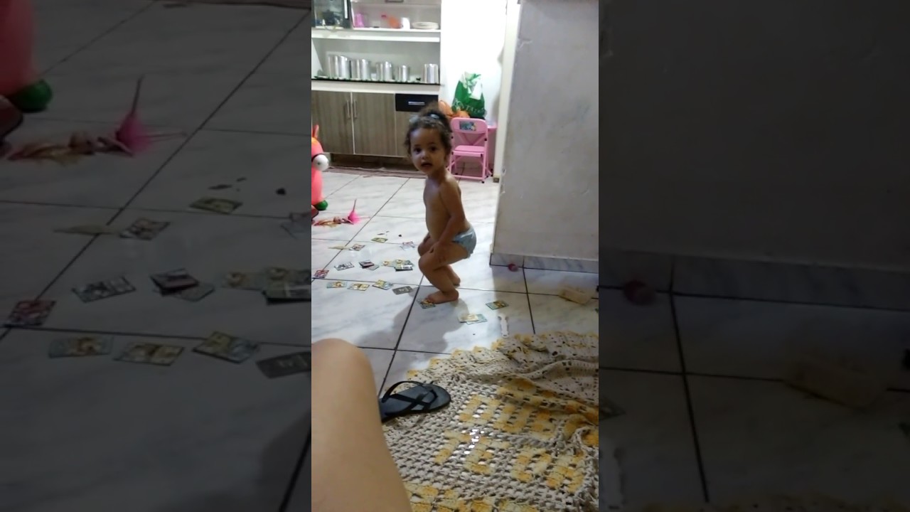 Maria Fernanda dançando funk