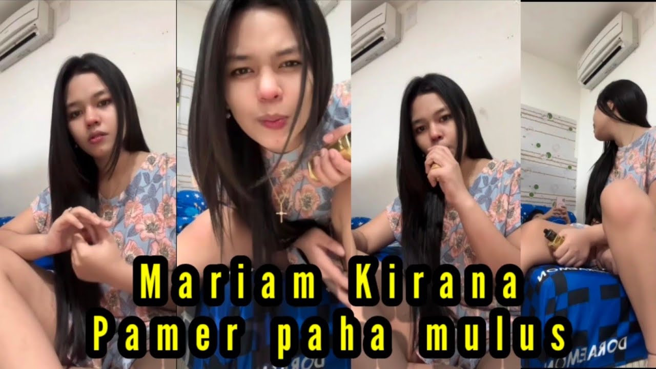 Mariam Kirana Pamer paha mulus