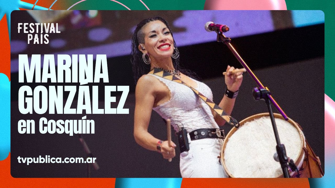 Marina González en Cosquín 2024 - Festival País