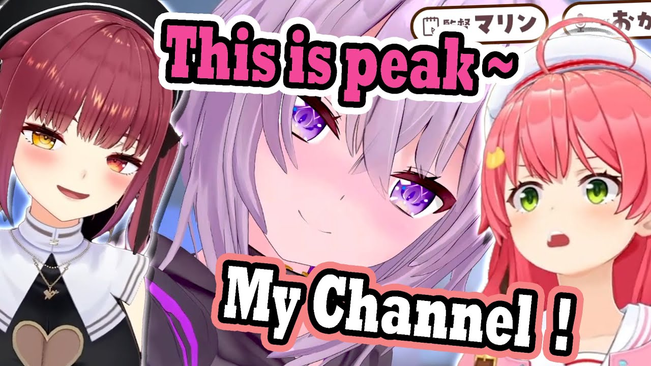 Marine Directed Okayu Voice Pack Almost DESTROYS Miko’s Channel ! 😂🔥