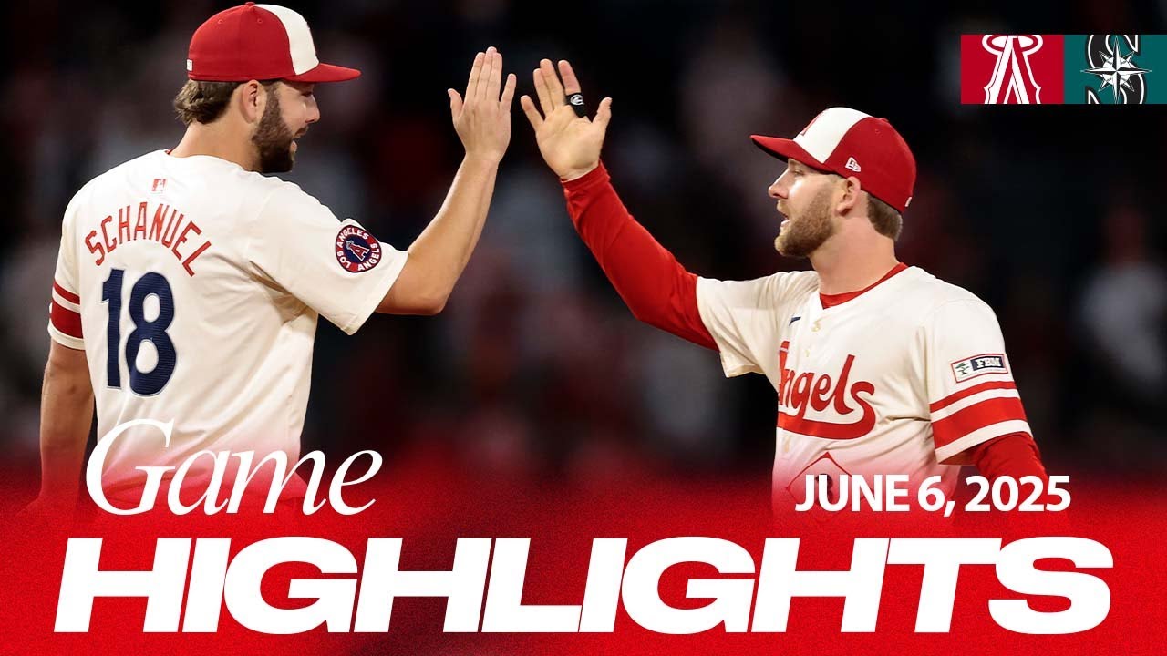 Mariners vs. Angels Game Highlights (6/6/25) | MLB Highlights