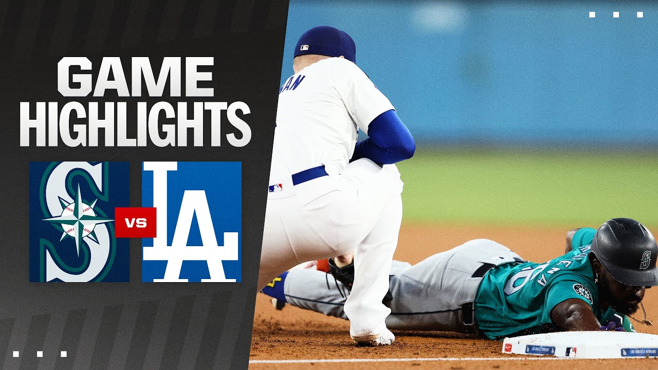Mariners vs. Dodgers Game Highlights (8/21/24) | MLB Highlights