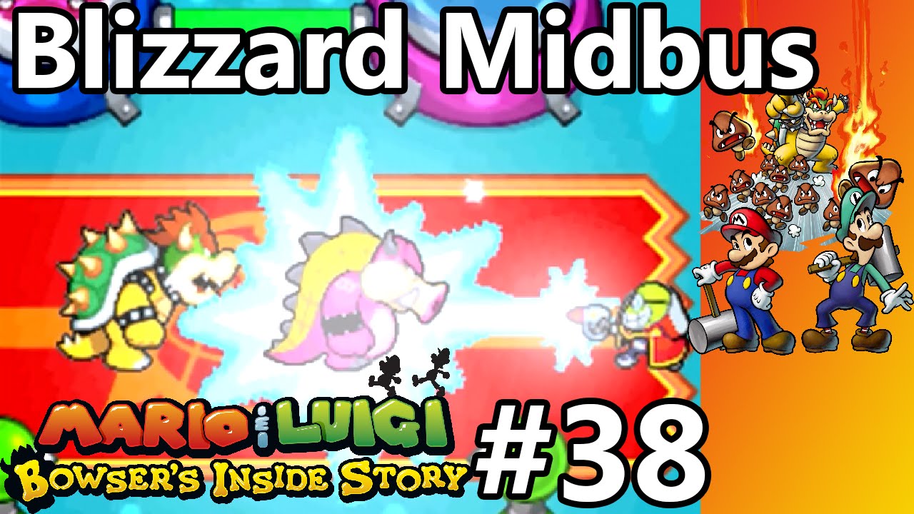 Mario & Luigi - Bowser's Inside Story - Episode 38 - Blizzard Midbus