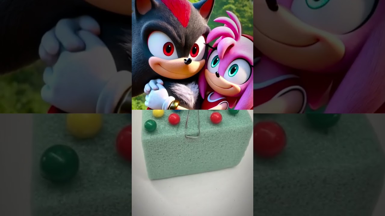 Mario and Princess Peach Left Them So Shadow Took Care of Amy (QuinnMaeveBerry ) #mario #sonic