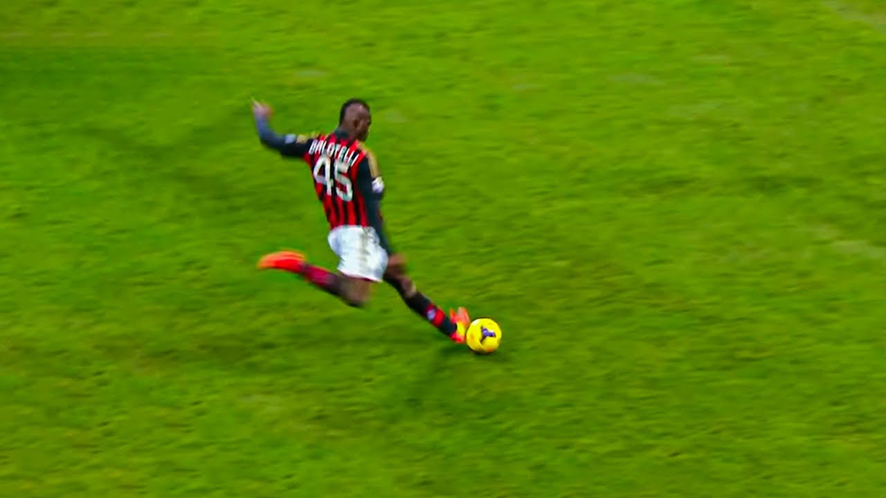 Mario Balotelli goals but they get increasingly more insane