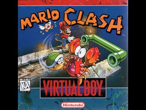 Mario Clash (Nintendo Virtual Boy) - Game Play