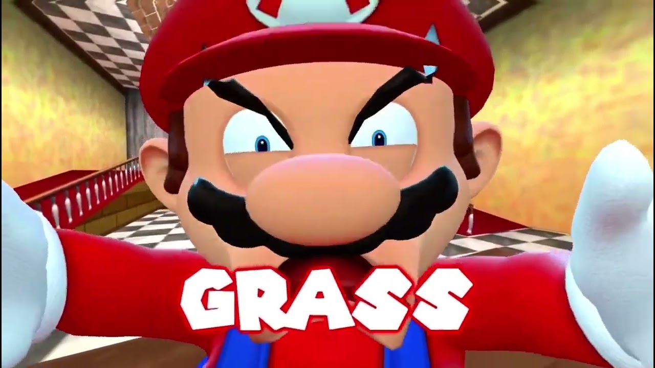 Mario forces Vore to touch grass