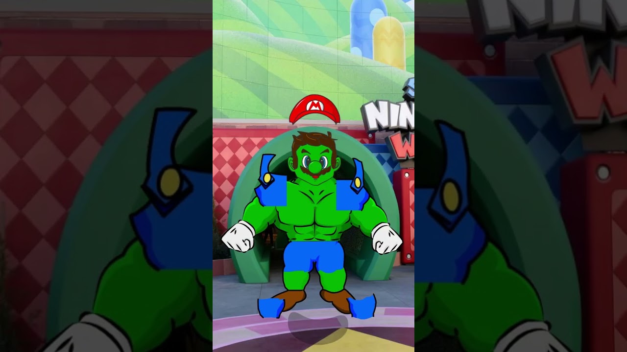 MARIO HULK TRANSFORMATION