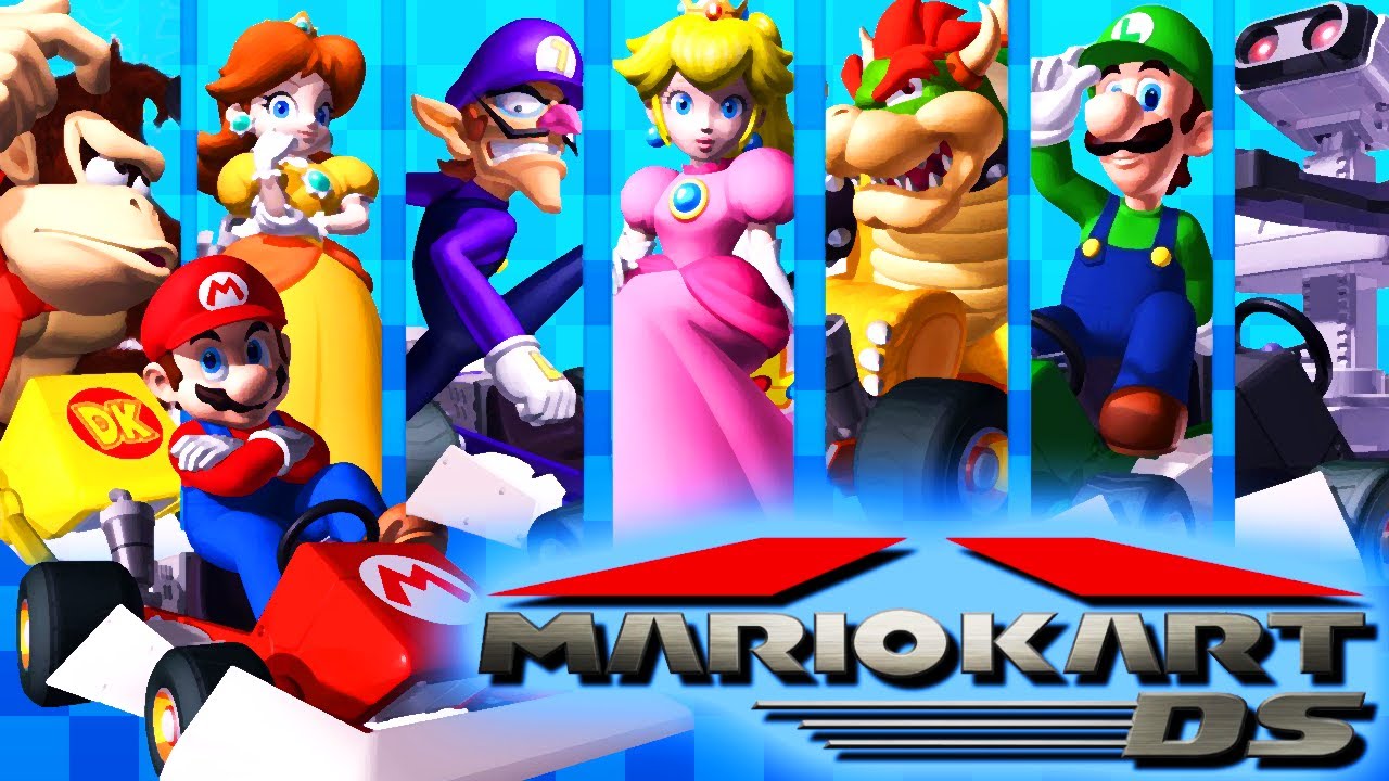 Mario Kart DS HD - Full Game 100% Walkthrough (3-Star Ranking)