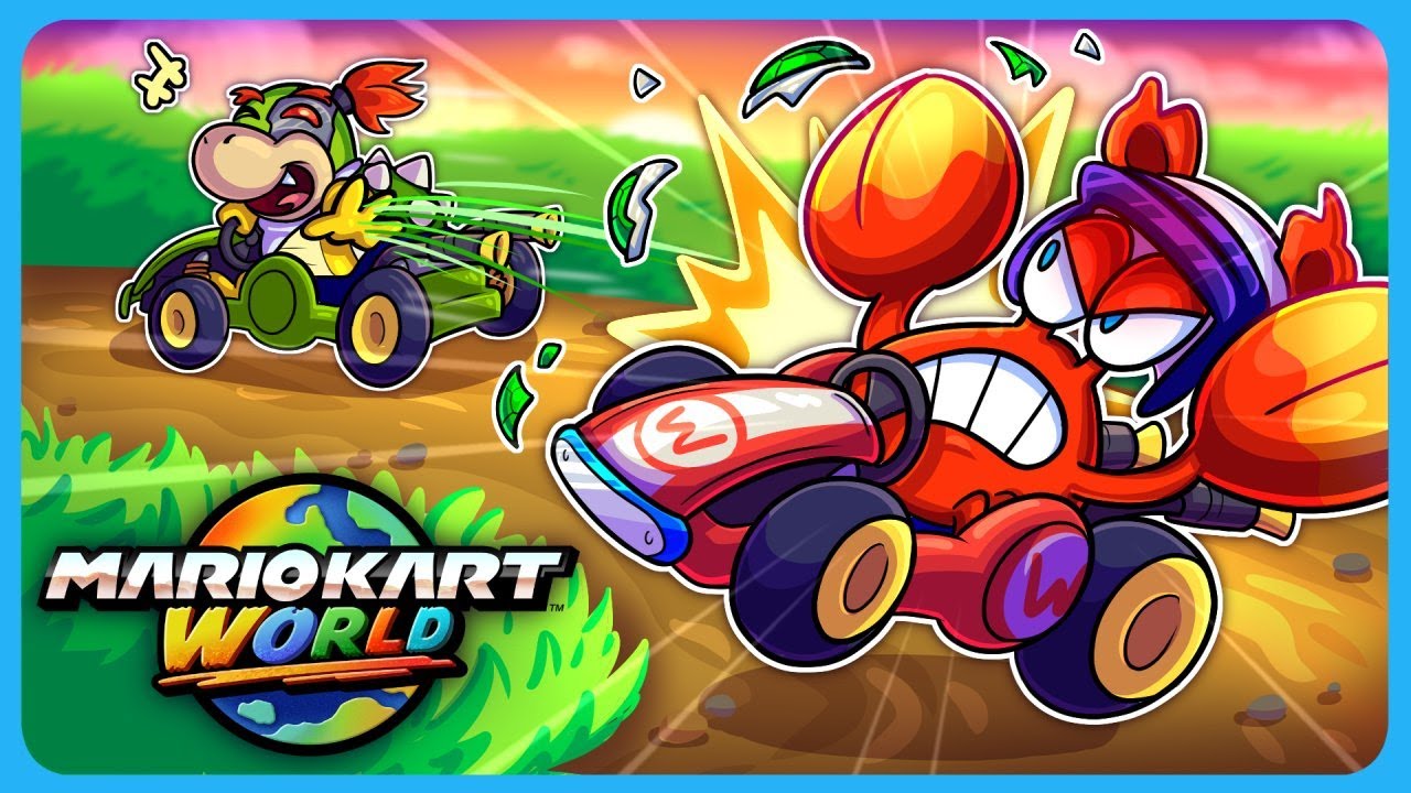 Mario Kart World is pure PAIN and SUFFERING
