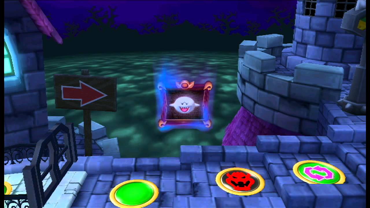 Mario Party 9 - Luigi - Boo's Horror Castle