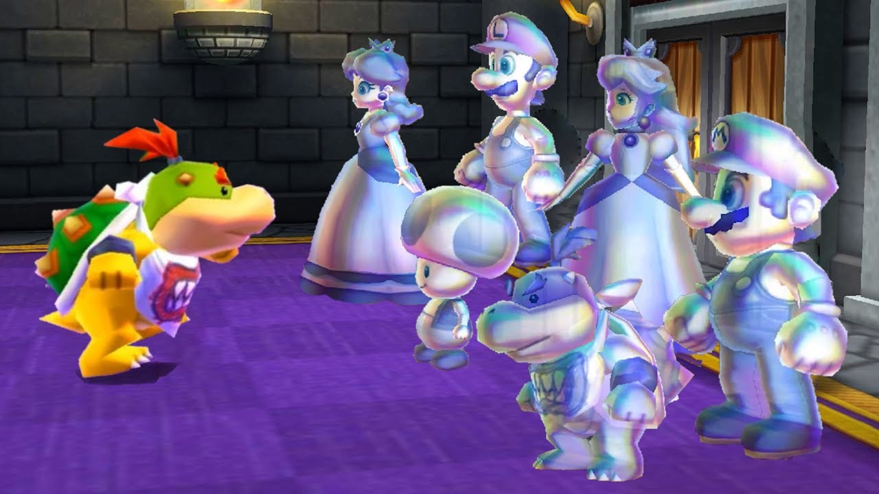 Mario Party: Island Tour - Bowser's Tower - All 30 Floors (Bowser Jr.)