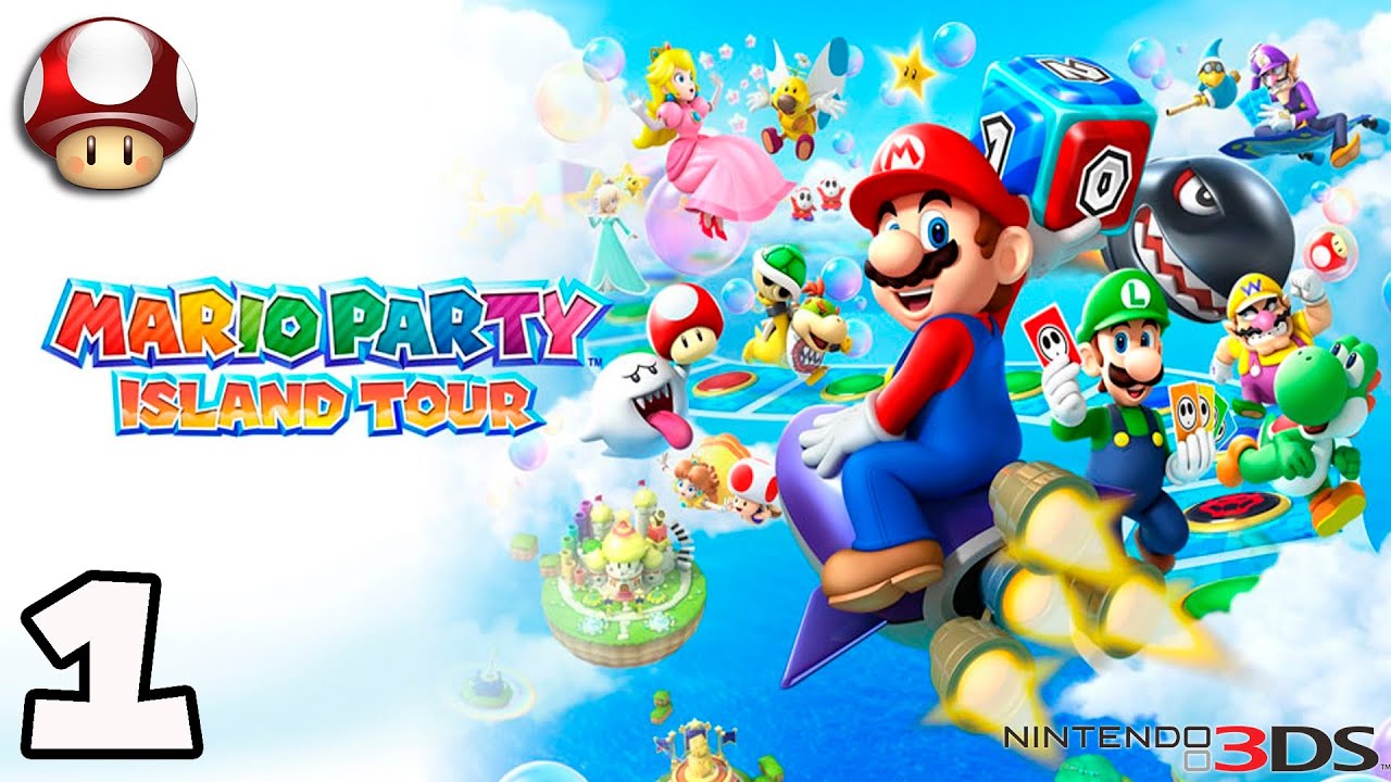 Mario Party Island Tour en Español Castellano | Fiesta: Montaña de Bill Bala | Nintendo 3DS
