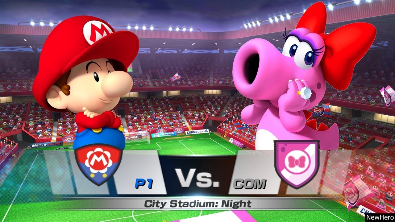 Mario Sports Superstars - Baby Mario/Luigi Vs. Birdo/Metal Mario