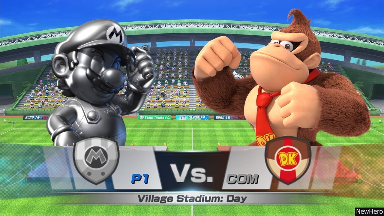 Mario Sports Superstars - Metal Mario/Mario Vs. Donkey Kong/Wario