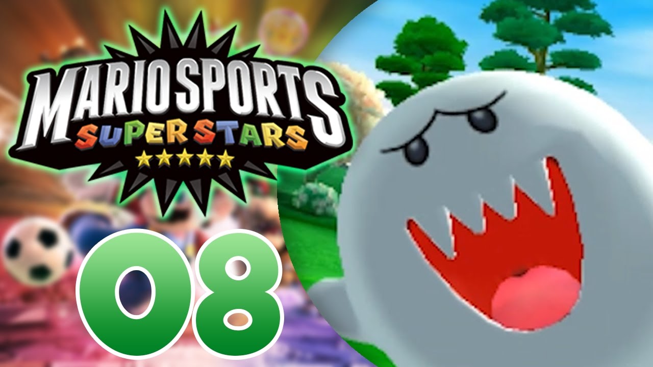 Mario Sports Superstars - Part 8 - Boo! (Golf Mushroom Cup Gameplay)