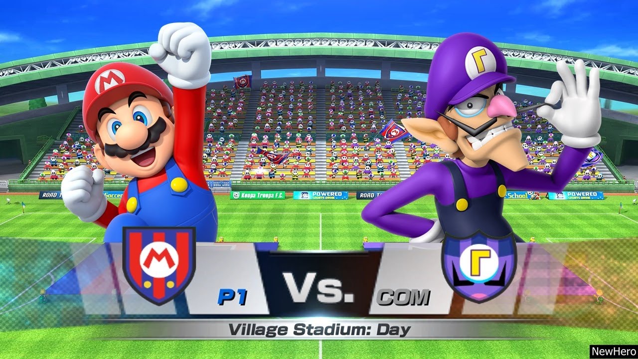 Mario Sports Superstars - Team Mario Vs. Team Waluigi