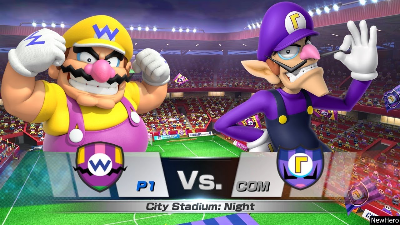 Mario Sports Superstars - Team Wario Vs. Team Waluigi