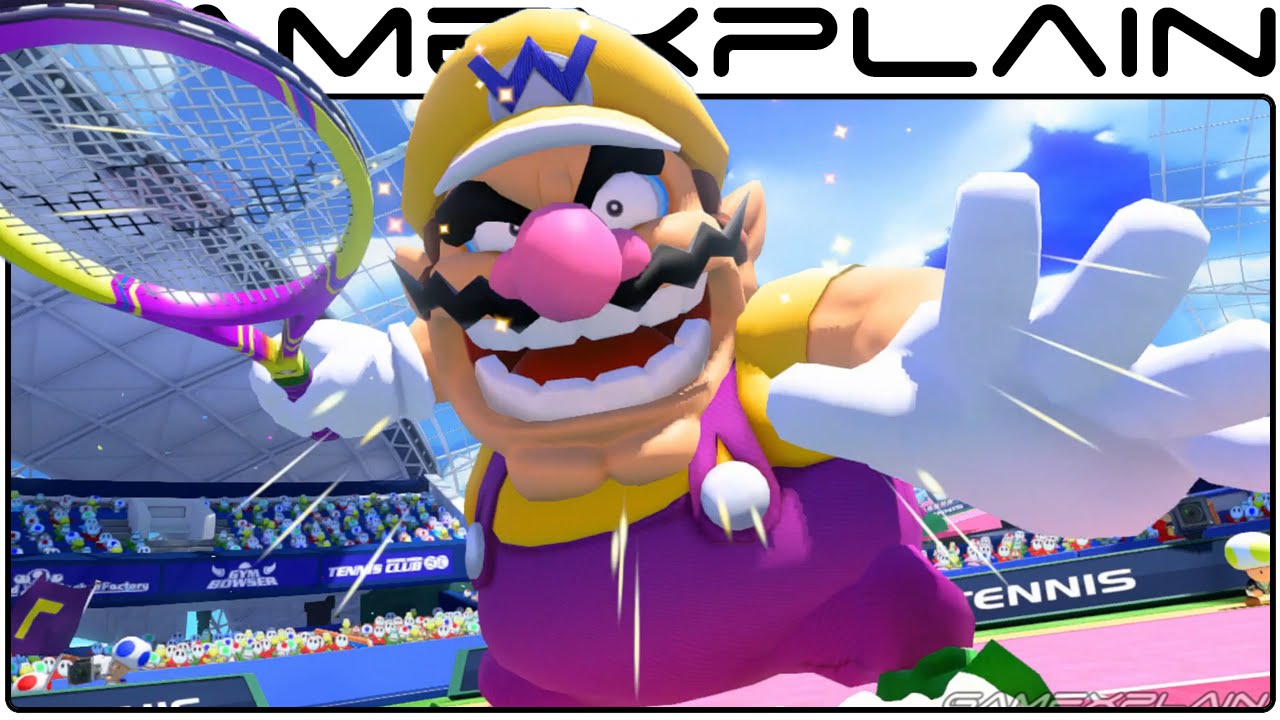 Mario Tennis: Ultra Smash - All MEGA Character Transformations