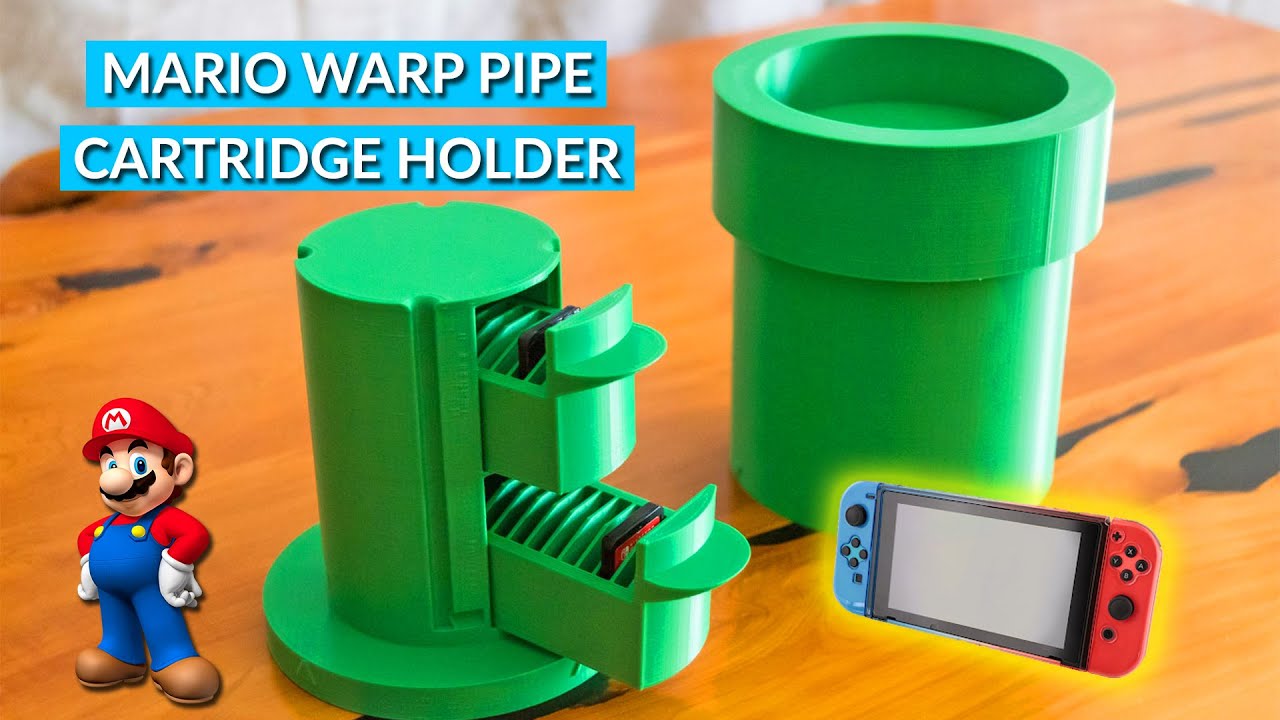 Mario Warp Pipe Nintendo Switch Cartridge Holders