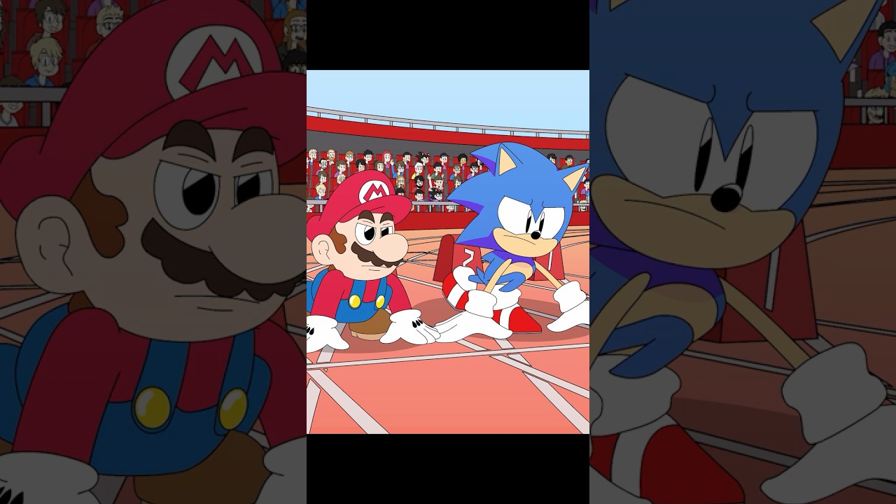 Mario y Sonic en los juegos olímpicos si fuera bueno