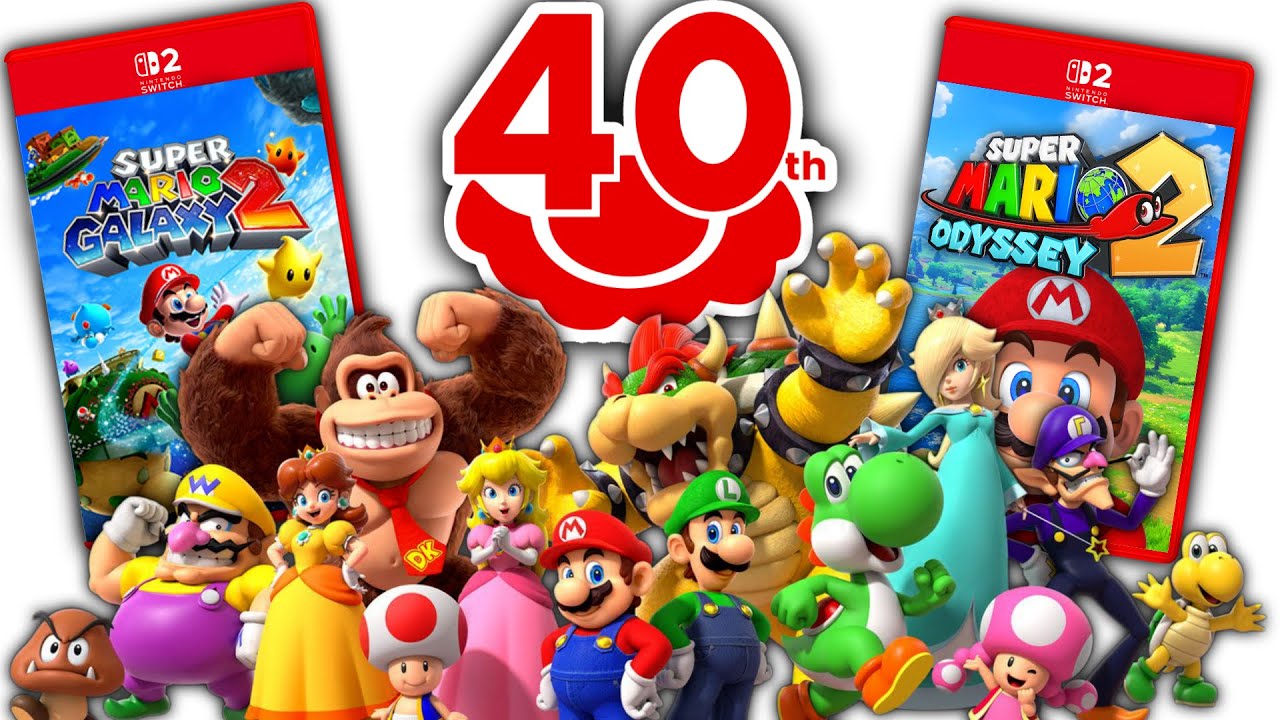 Mario's 40th Anniversary Celebration is Almost Here!