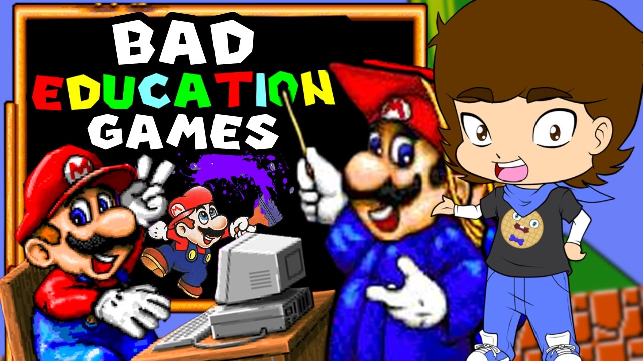 Mario's BAD Educational Games! - ConnerTheWaffle