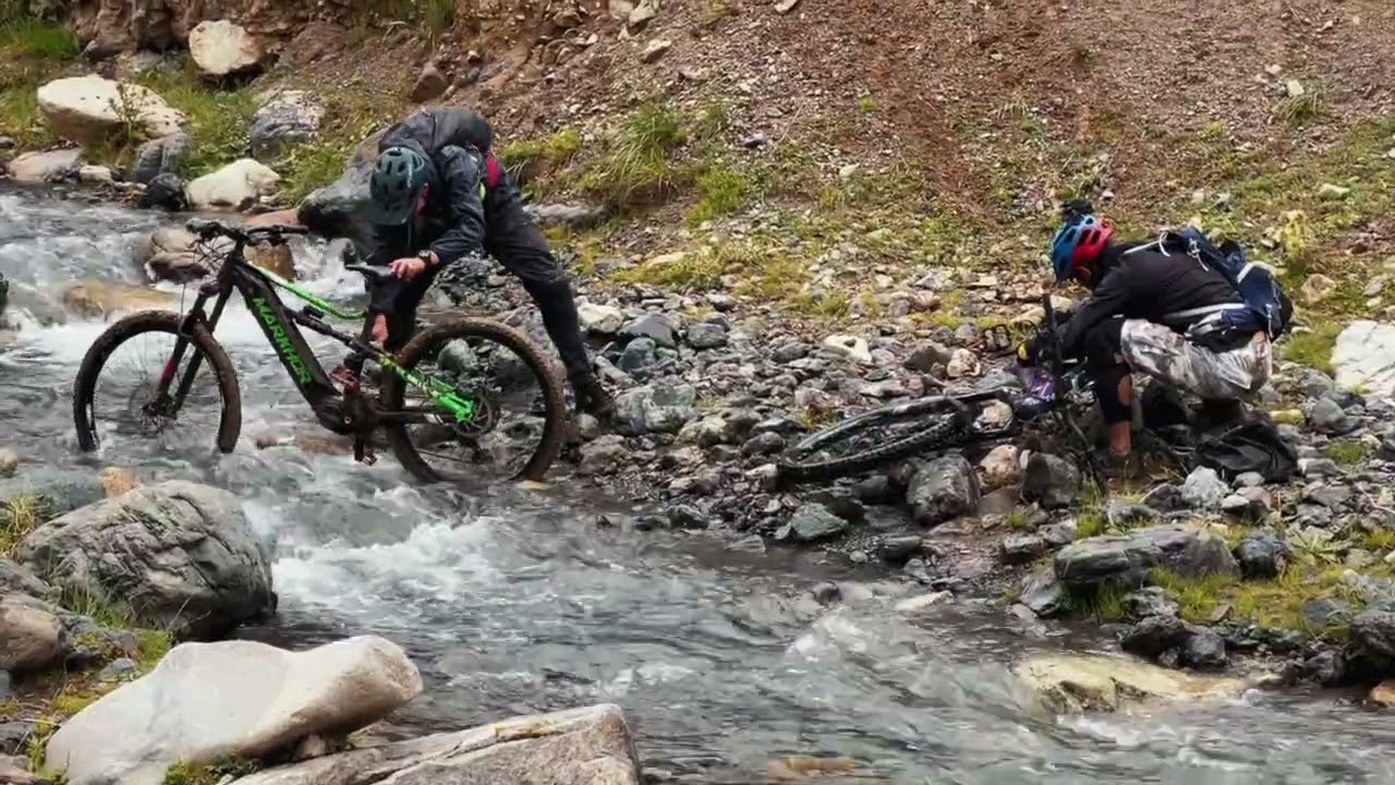 MARKHOR #EMTBike & the CONLASA RIVER