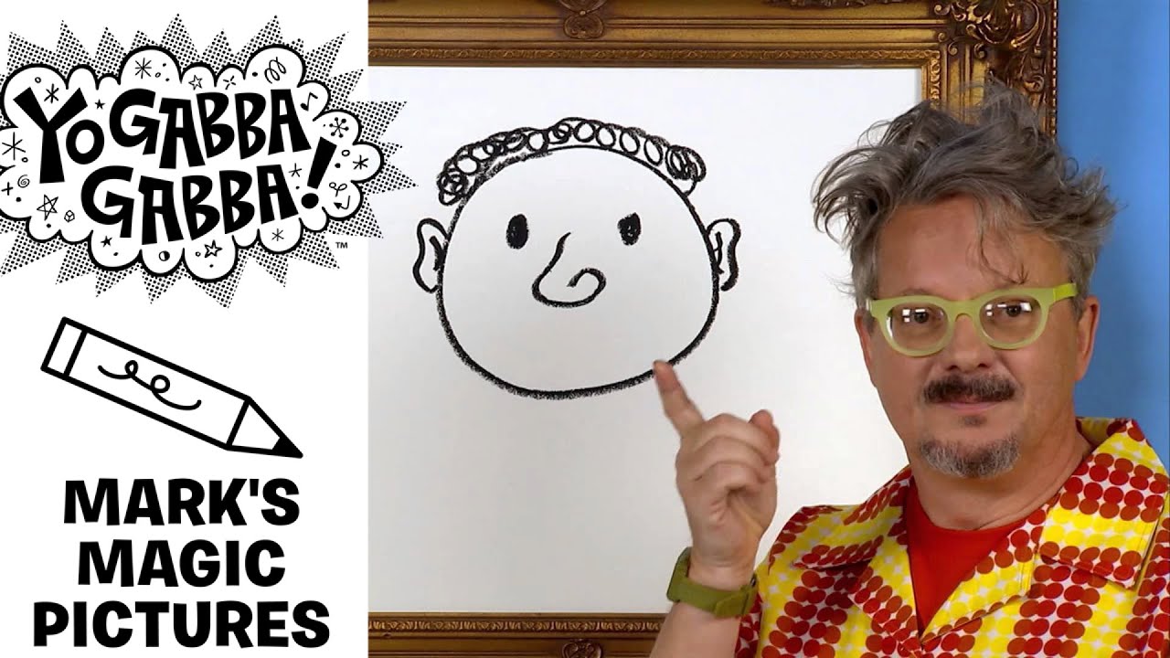 Mark's Magic Pictures - Happy Face - Yo Gabba Gabba!