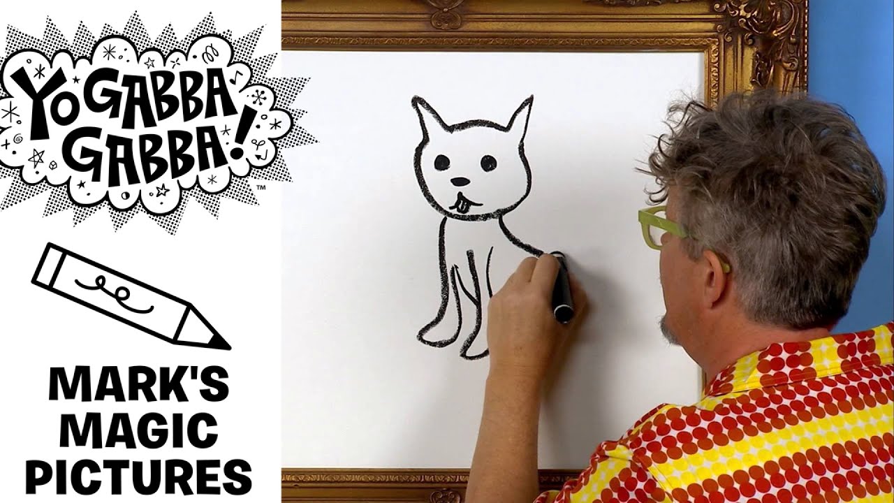 Mark's Magic Pictures - Kitten - Yo Gabba Gabba!