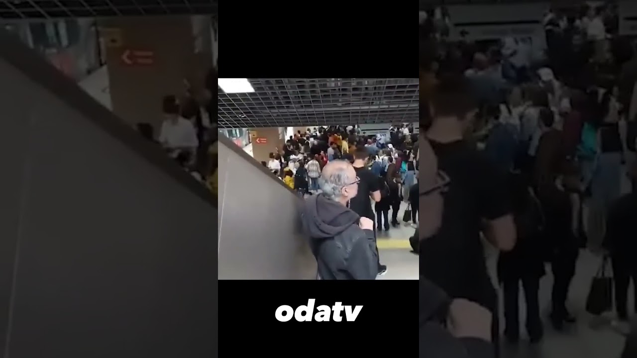 Marmaray’da bir genç intihar etti #shorts