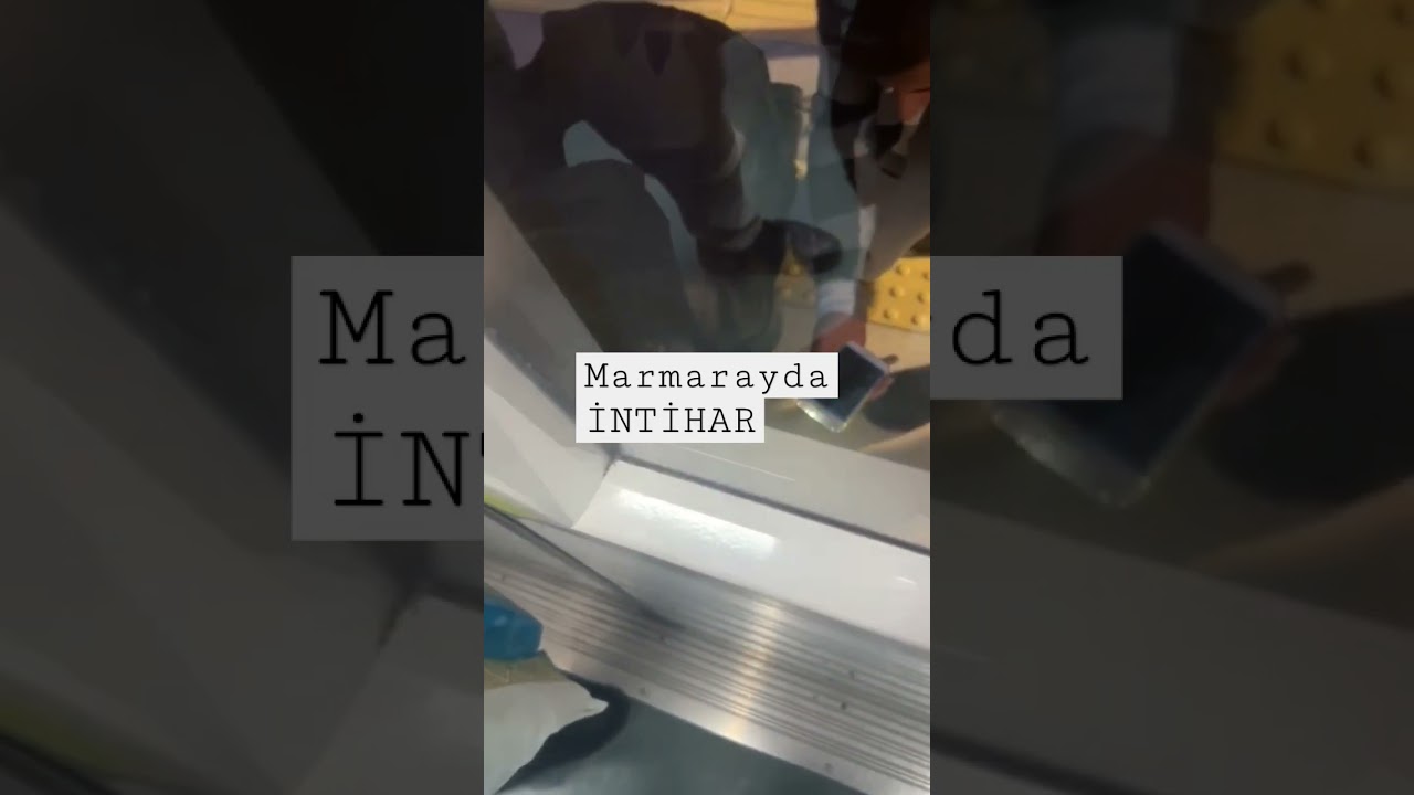 MARMARAYDA İNTİHAR