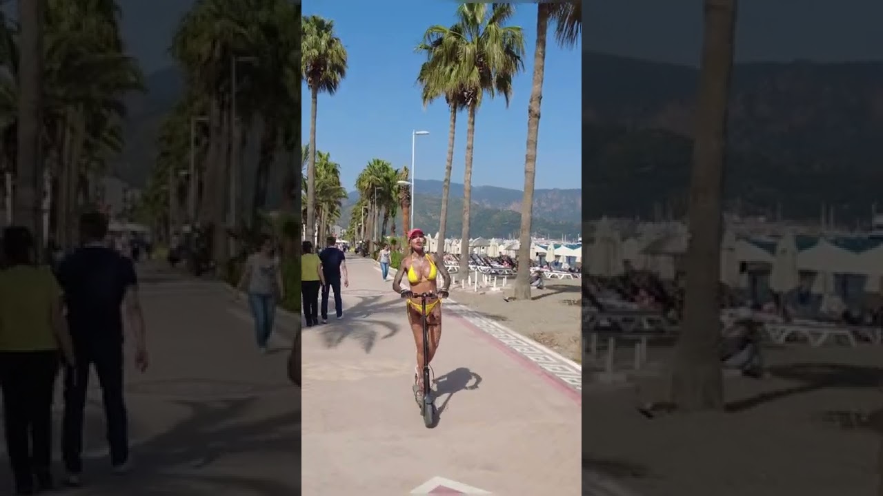 🇹🇷Marmaris Beach ☀️ Türkiye
