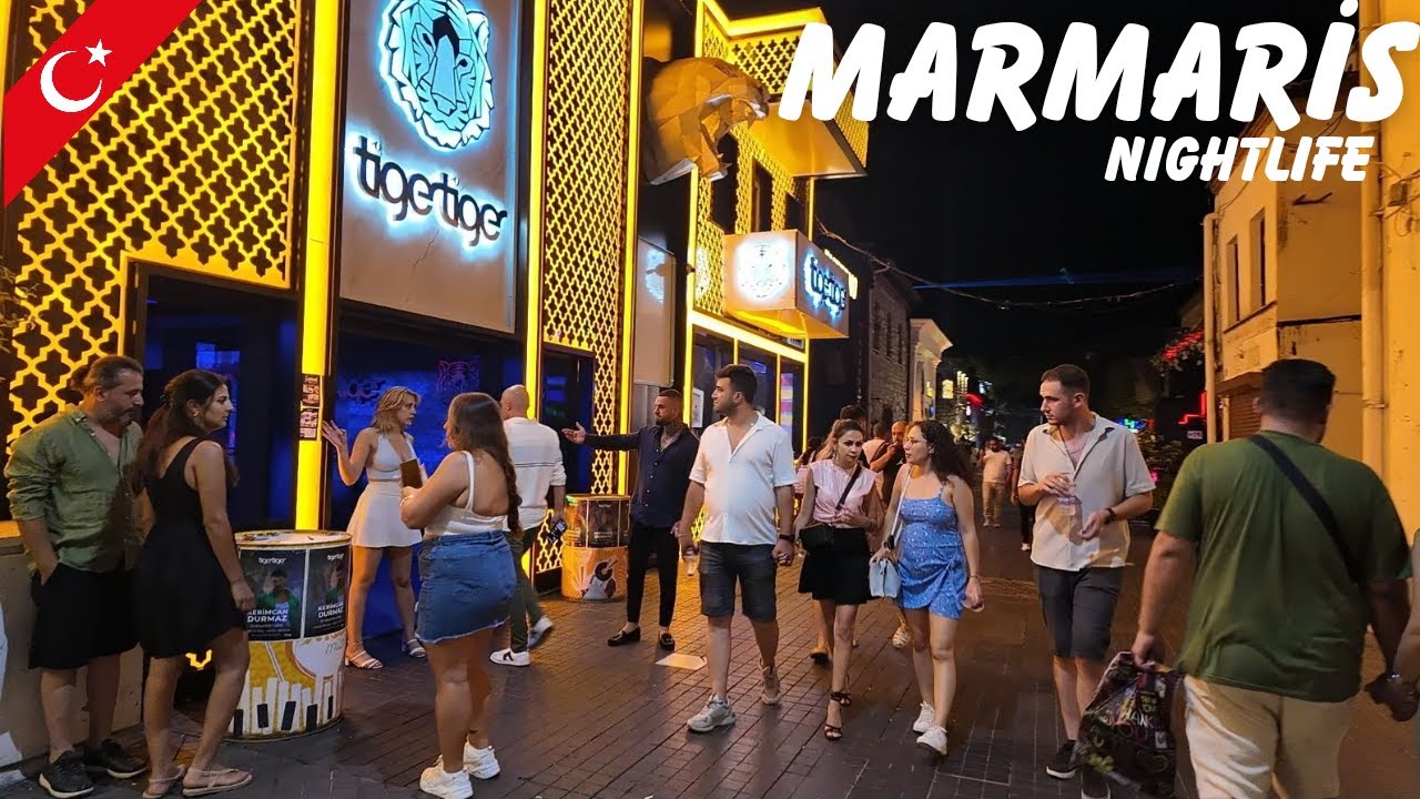 Marmaris Nightlife, Bar Street, Club District Walking Tour - 2025